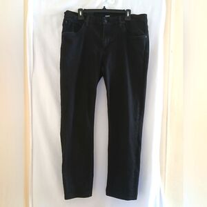 Hudson Slim-fit Medium Washed Black Jeans Size 38